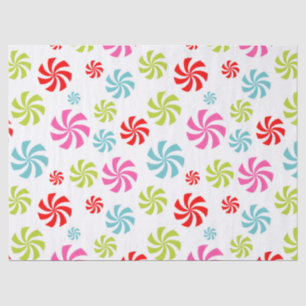 Papier Mousseline Motif Tourbillon de Menthe Poivrée – Décor de Bonb