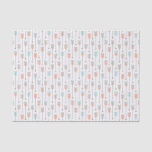 Papier Mousseline Motif tribal de flèches