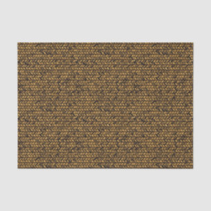 Papier Mousseline Motif Twill en rotin naturel