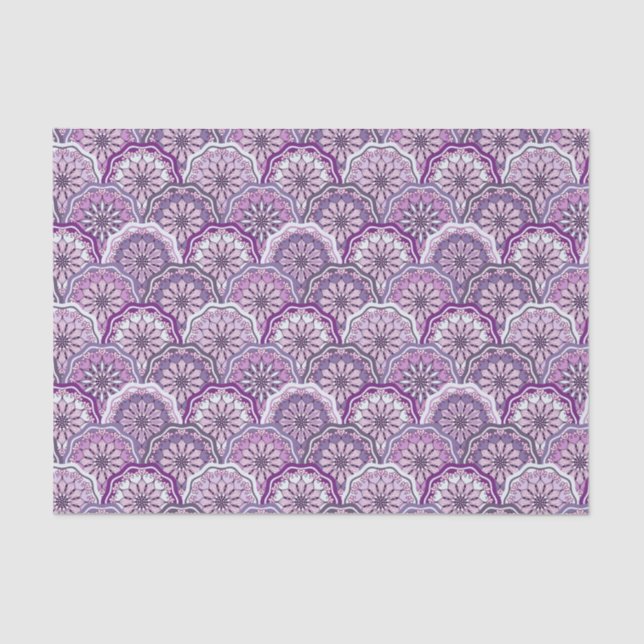 Papier Mousseline Motif vintage (Recto)