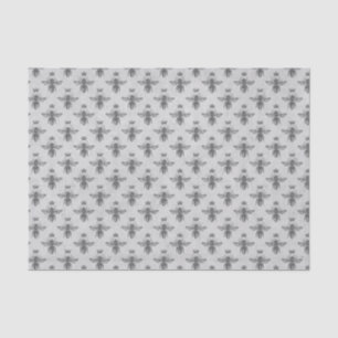 Papier Mousseline Motif vintage Queen Bee