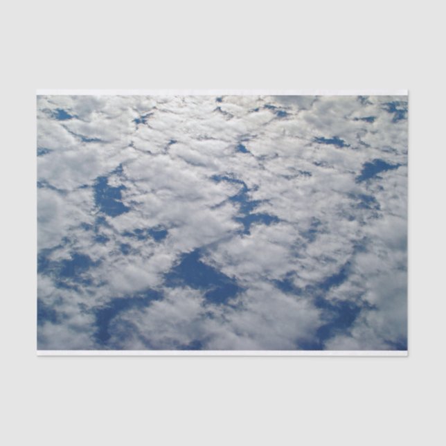 Papier Mousseline Motifs dans le ciel par Shirley Taylor (Recto)