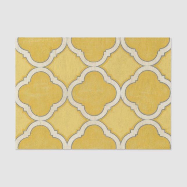 Papier Mousseline Motifs du marché I (Recto)