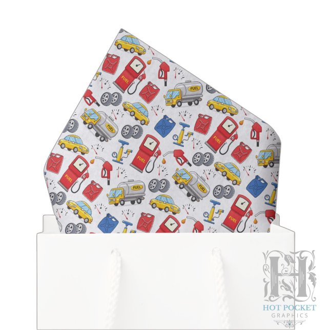 Papier Mousseline Mouchoir de la station-service (Créateur téléchargé)