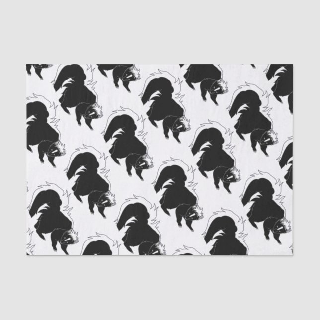 Papier Mousseline Mouffette (Recto)
