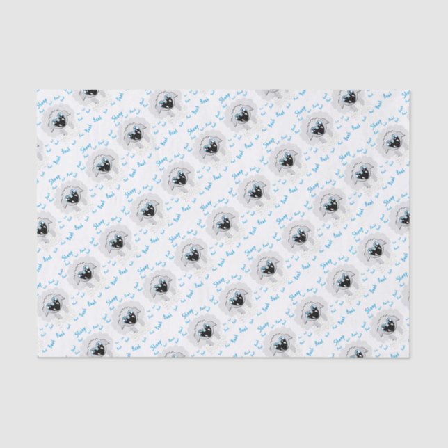 Papier Mousseline moutons (Recto)