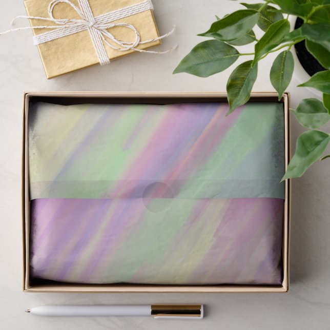 Papier Mousseline Multi Couleur (Cadeau)