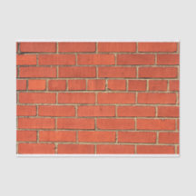 Mur classique en briques rouges