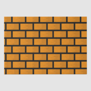 Papier Mousseline Mur en briques 8 bits