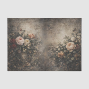 Papier Mousseline Murmur de roses anciennes