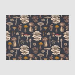 Papier Mousseline Mushrooms sauvages