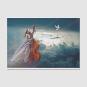 Papier Mousseline Musique céleste