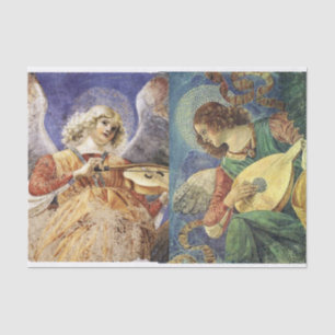 PAPIER MOUSSELINE MUSIQUE FABRIQUANT DES ANGES DE NOËL