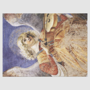 PAPIER MOUSSELINE MUSIQUE FABRIQUANT L'ANGE DE NOËL