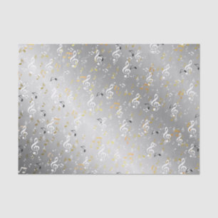 Papier Mousseline musique, musique, note, blanc, mélodie, clef, son,