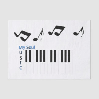 Papier Mousseline Musique Musique Piano Key Music Note