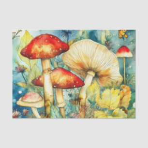 Papier Mousseline Mysland Merveilleux Grand Champignons Découpage