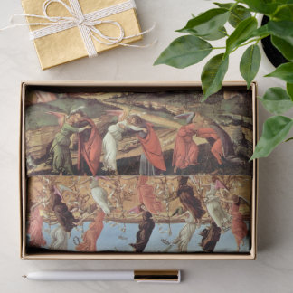 Papier Mousseline Naissance du Christ, Nativité mystique de Botticel