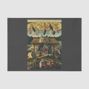 Papier Mousseline Nativité mystique par Sandro Botticelli