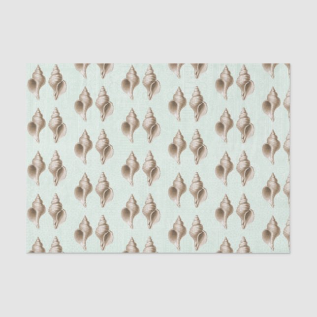 Papier Mousseline Nautical Beach Design Series 11 (Recto)