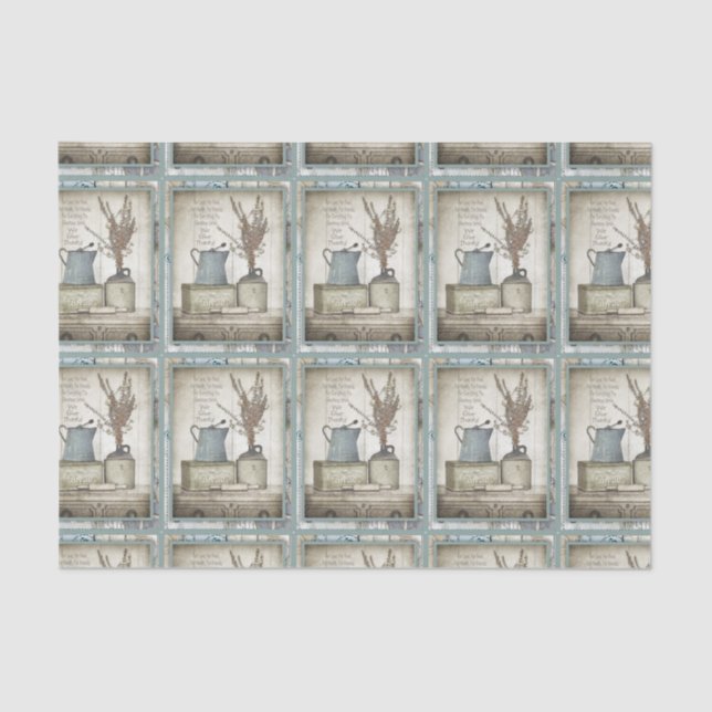 Papier Mousseline Nautical Beach Design Series 17 (Recto)