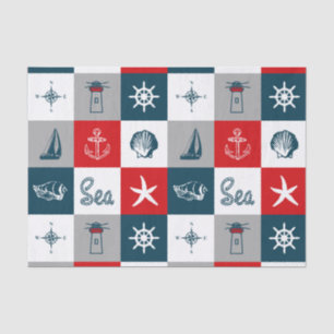 Papier Mousseline Nautical themed design