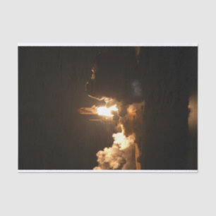 Papier Mousseline Navette spatiale Terre Orbite vaisseau spatial nui