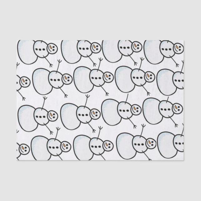 Papier Mousseline Neige (Recto)