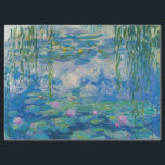 Papier Mousseline Nénuphars par Claude Monet<br><div class="desc">Claude Monet - Nénuphar,  1916-1919. Oscar-Claude Monet (1840-1926) est un peintre français et fondateur de la peinture impressionniste qui est considéré comme un précurseur essentiel du modernisme,  surtout dans ses tentatives de peindre la nature telle qu'il la perçoit.</div>