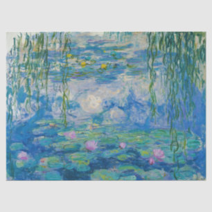 Papier Mousseline Nénuphars par Claude Monet
