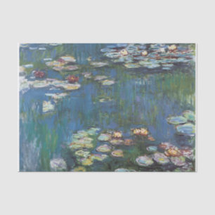 Papier Mousseline Nénuphars, un de beaucoup peinture de Claude Monet