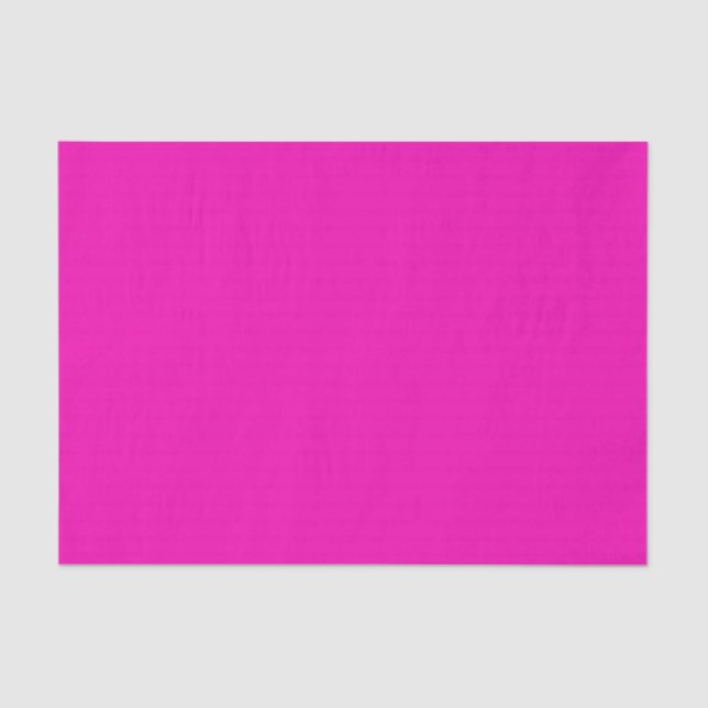 Papier Mousseline Neon Hot Rose (Recto)