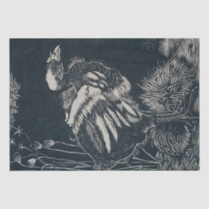 Papier Mousseline Nestling Bird (par Jan Mankes)