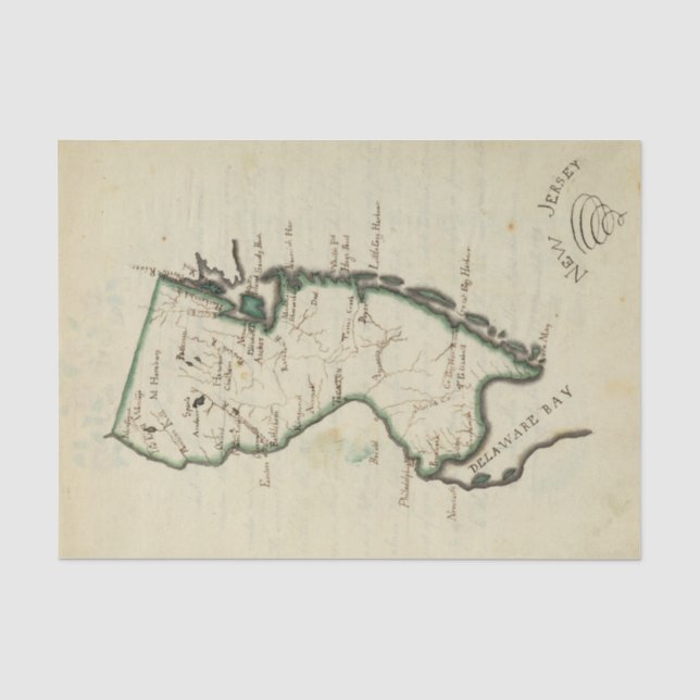 Papier Mousseline New Jersey 5 (Recto)