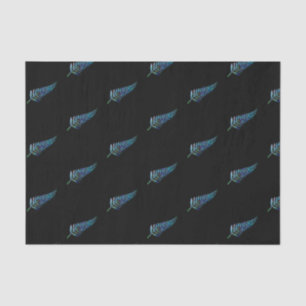 PAPIER MOUSSELINE NEW ZEALAND FERN SIMPLE PAUA