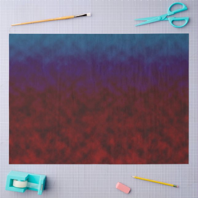 Papier Mousseline Nocturne de la Flamme Creuse (Artisanat)