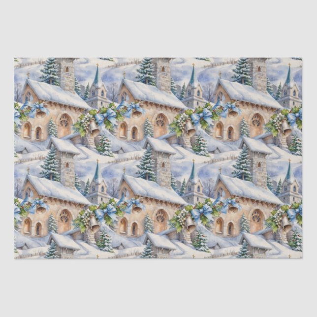 Papier Mousseline Noël (Recto)