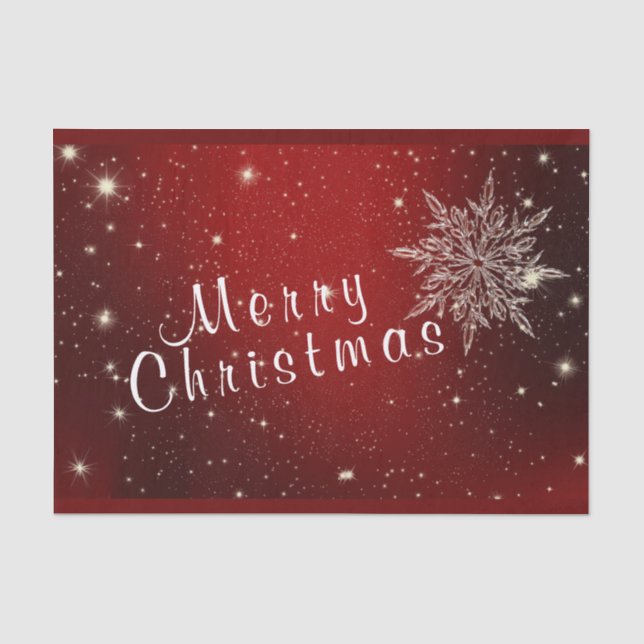 Papier Mousseline Noël (Recto)