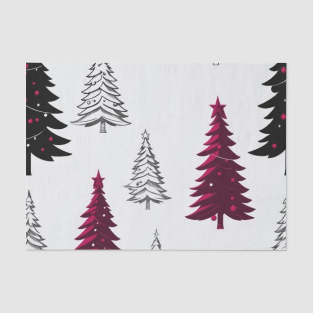 Papier Mousseline Noël (Recto)