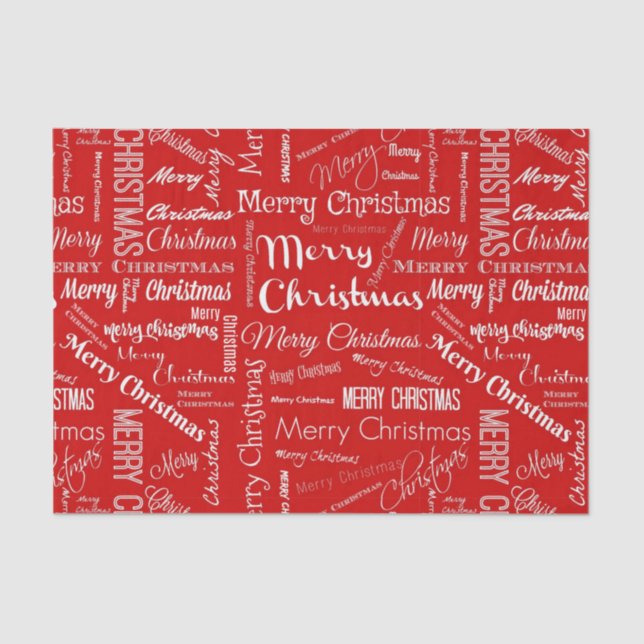 Papier Mousseline Noël (Recto)