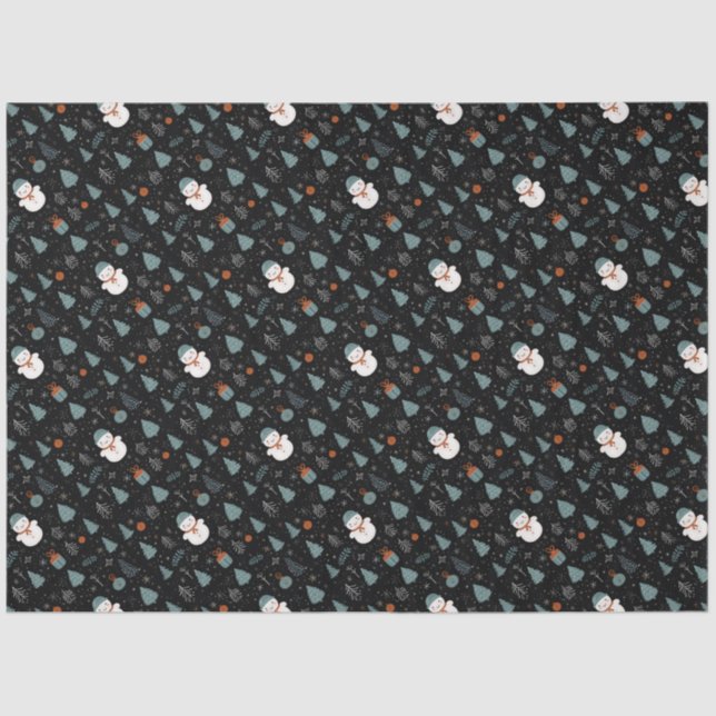 Papier Mousseline Noël (Recto)