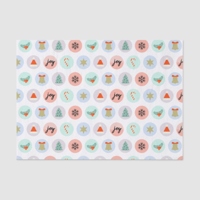 Papier Mousseline Noël (Recto)