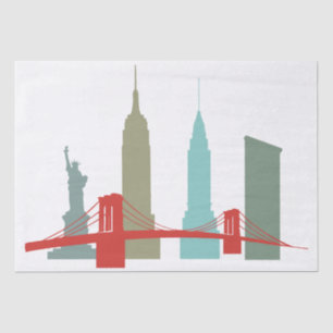 Papier Mousseline Noël à New York
