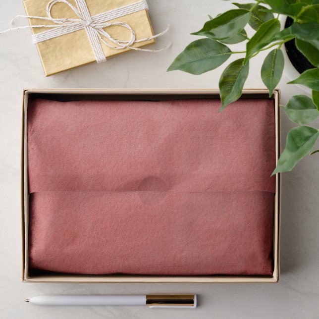 Papier Mousseline Noël à texture rouge (Cadeau)