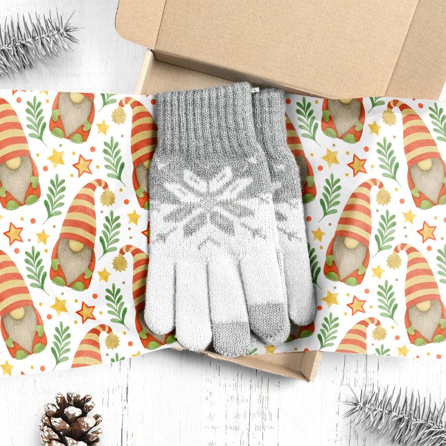Papier Mousseline Noël Gnome scandinave (Créateur téléchargé)