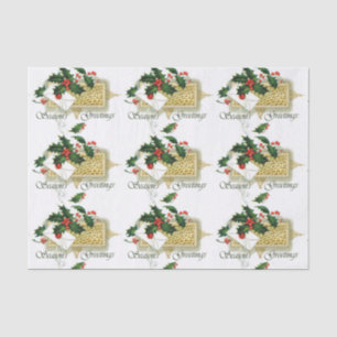 Papier Mousseline Noël Joyeuses Fêtes