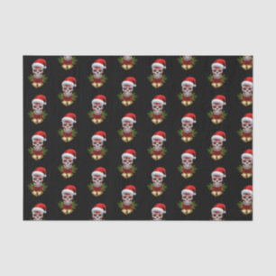 Papier Mousseline Noël Père Noël Jour Du Crâne Sugar Morts