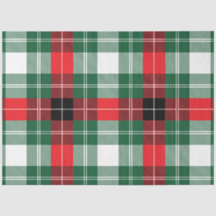 Papier Mousseline Noël Plaid Series Design 6
