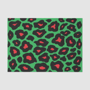 Papier Mousseline Noël Pop Leopard