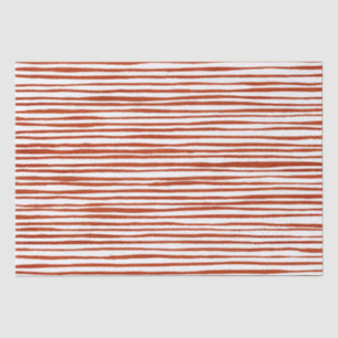 Papier Mousseline Noël Russe Red Stripes